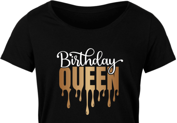 Birthday Girl T Shirt Design Birthday Queen Free Svg File For