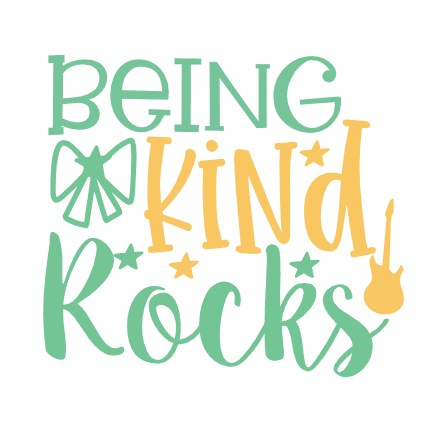 Being Kind Rocks, Music, Teaching Svg File - SvgHeart.com
