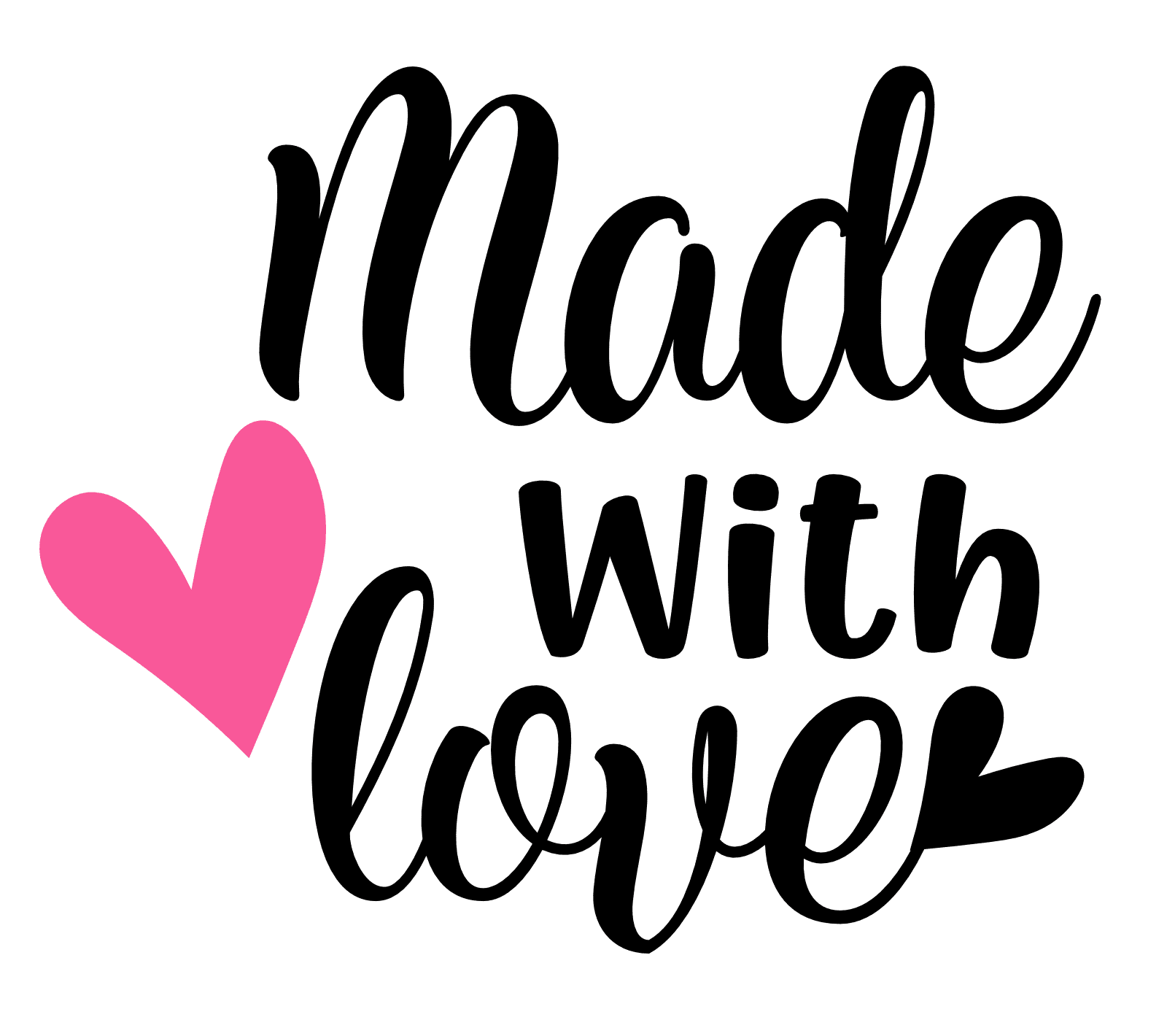 Made With Love, Heart, Couple Svg File - SvgHeart.com