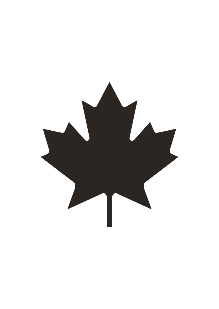 Download Canada Leaf Free SVG File - SvgHeart.com