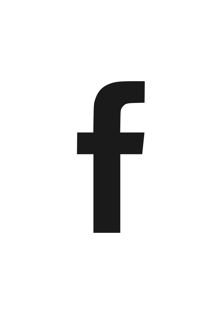white facebook f png