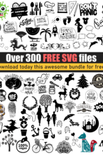 Free SVG Bundle - Over 300 Freebies - Commercial Use - SVG Heart