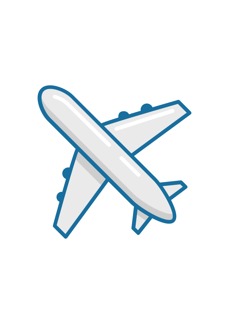 Download Airplane Aircraft Clipart Free SVG File - SvgHeart.com