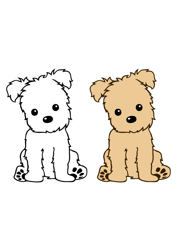 Free Free Cute Dog Svg Free