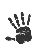 Hand Palm Handprint Free SVG File - SVG Heart