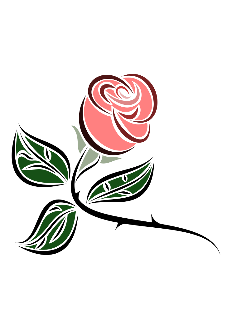 File:Rose flower.svg - Wikipedia