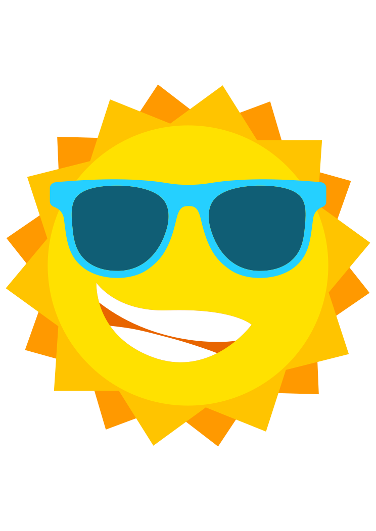 Download Sun With Sunglases Smiley Free Svg File Svgheart Com