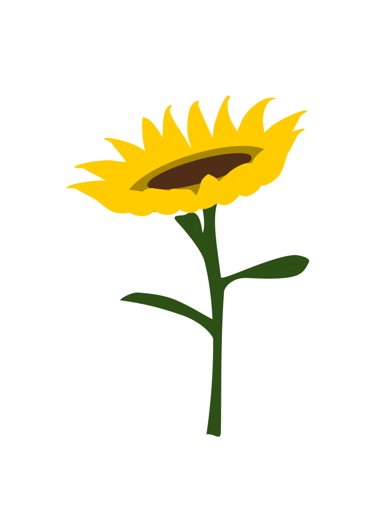 Sunflower Clipart Free SVG File - SvgHeart.com