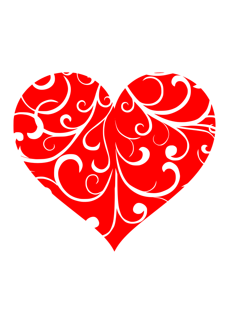 Free Free 178 Love Fancy Heart Svg SVG PNG EPS DXF File