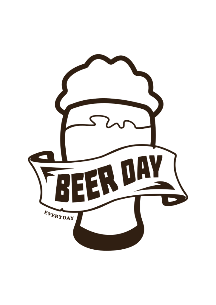 Download Beer Day Mug Silhouette Free SVG File - SvgHeart.com