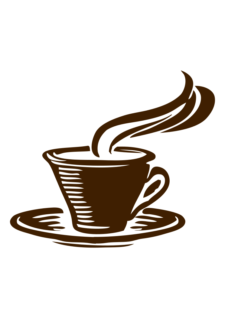 Download Coffee Cup Silhouette Free SVG File - SvgHeart.com