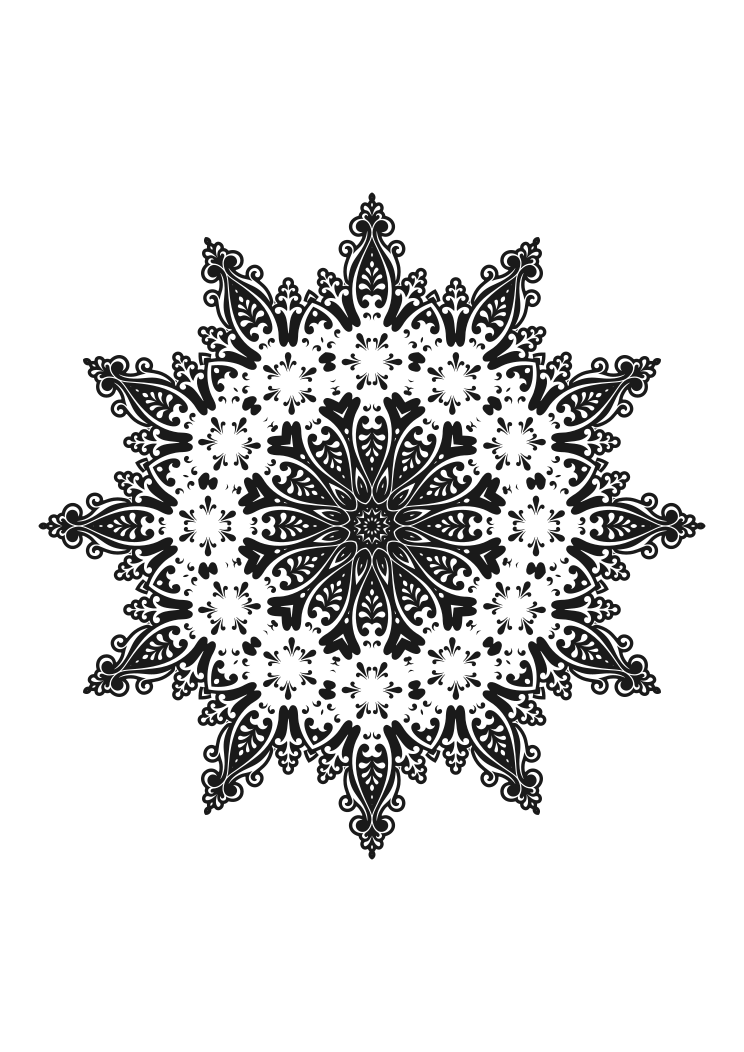 Mandala Free Svg File Svgheart Com