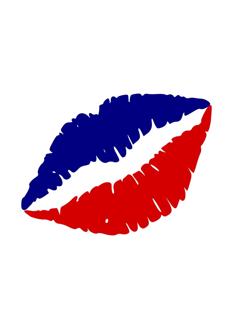 Download USA America Kiss Lips Free SVG File - SvgHeart.com