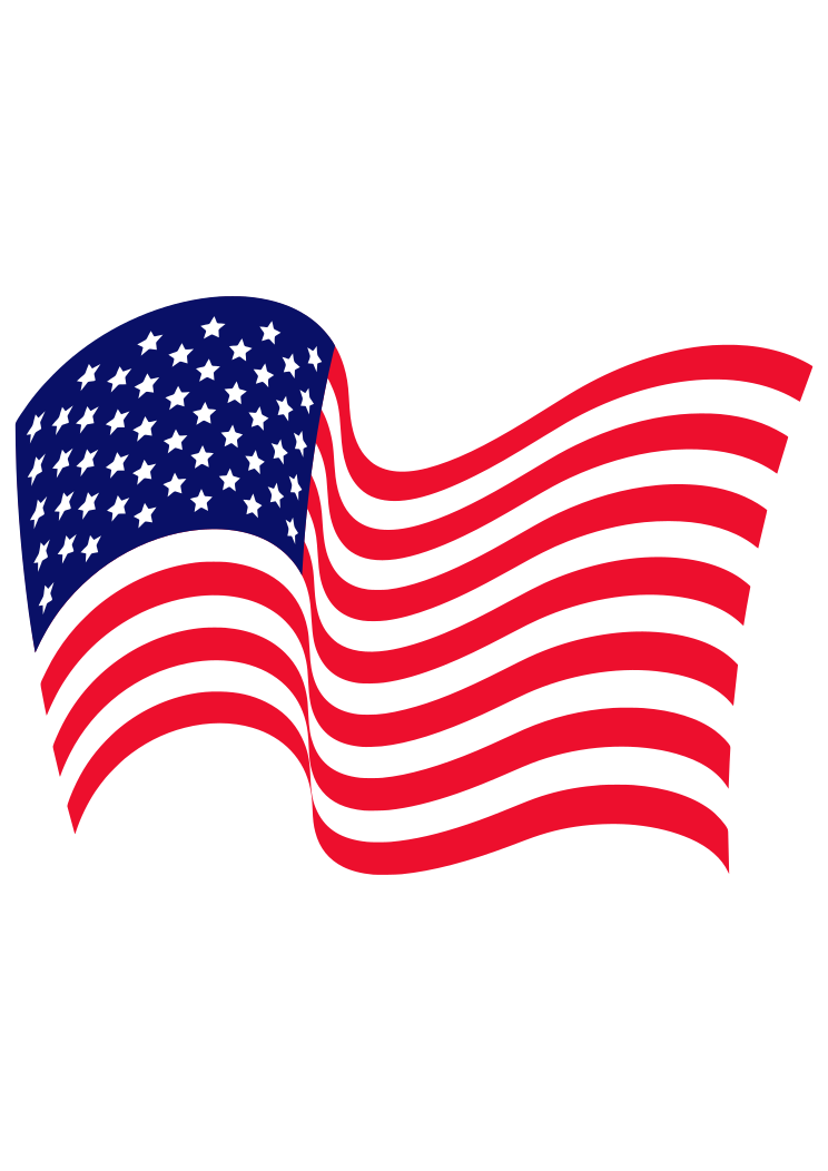 Download USA American Flag Clipart Free SVG File - SvgHeart.com