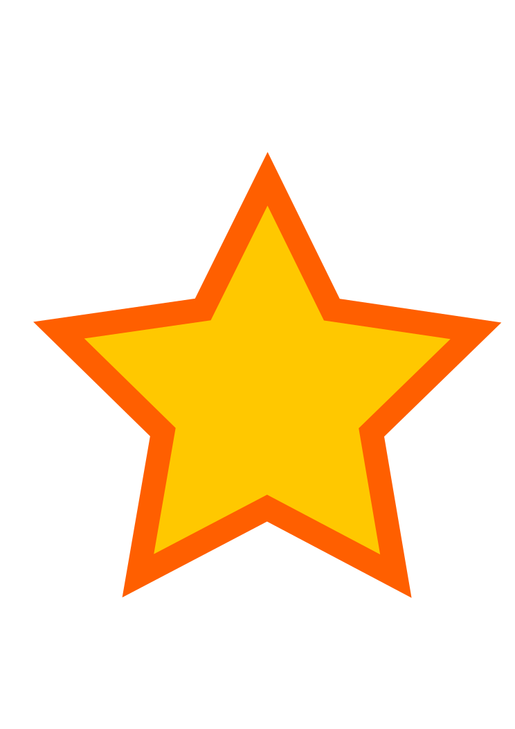 Download Double Layered Star Clipart Free Svg File Svgheart Com