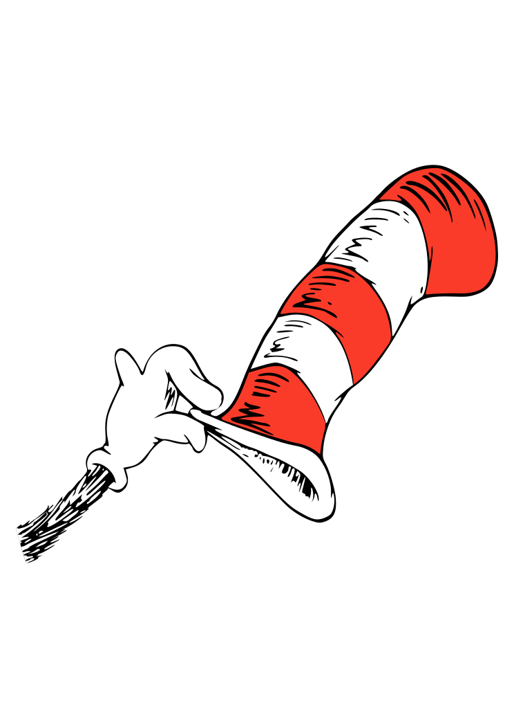 Download Cat In The Hat Free Svg File Svgheart Com 3D SVG Files Ideas | SVG, Paper Crafts, SVG File