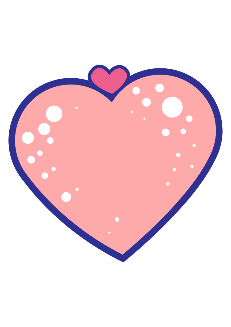 Download Fancy Double Heart Clipart Free SVG File - SvgHeart.com
