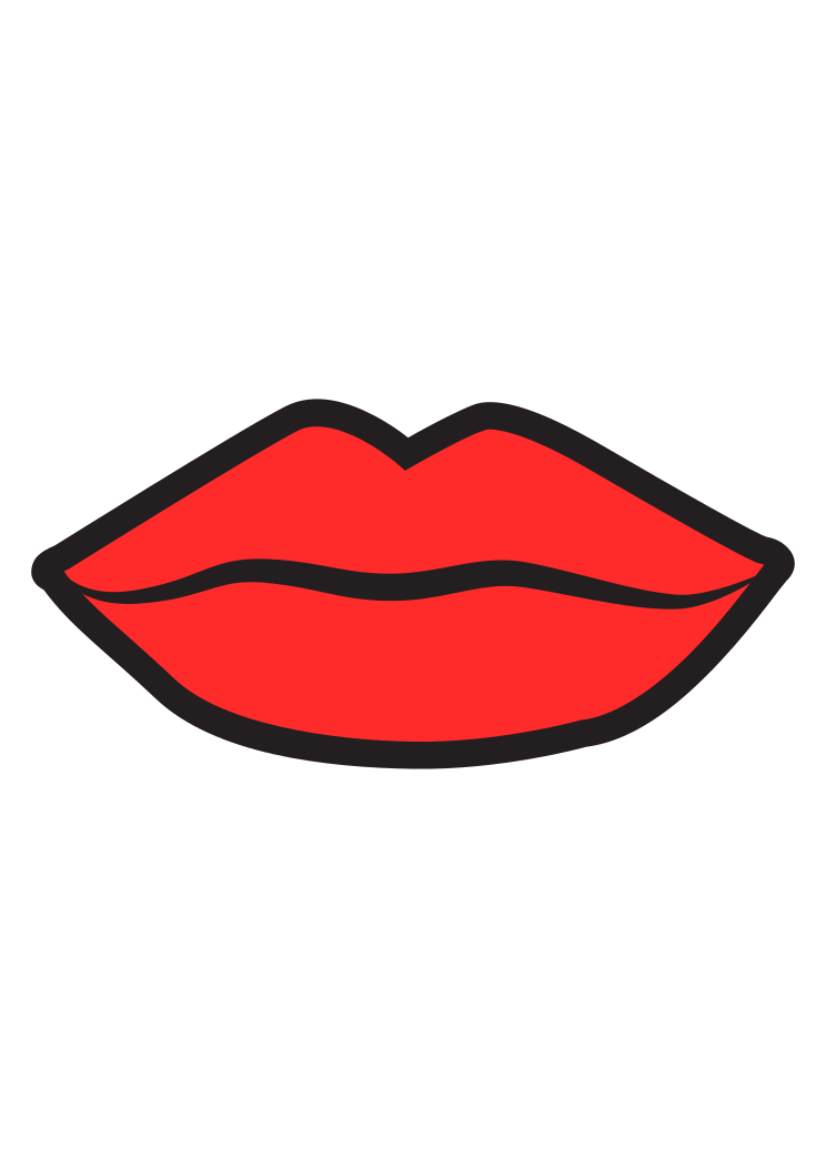 Lips Outline Svg File - Infoupdate.org