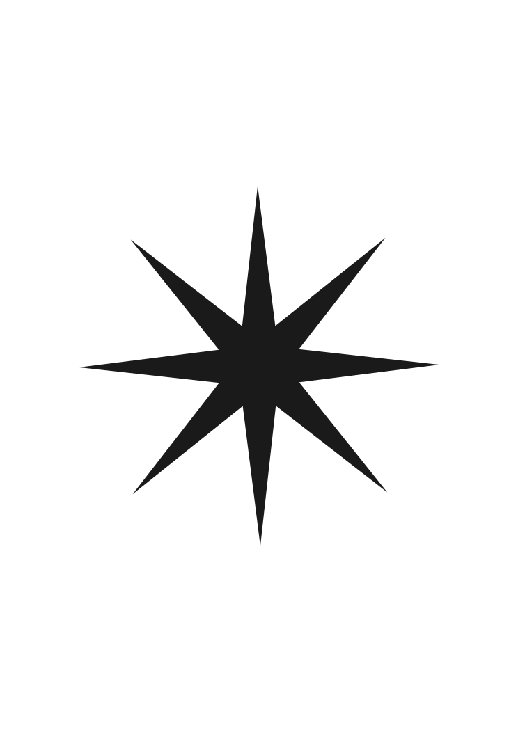 Download Simple Star Black And White Silhouette Free Svg File Svgheart Com