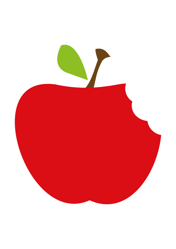 Download Eaten Delicious Apple Clipart Free Svg File Svgheart Com