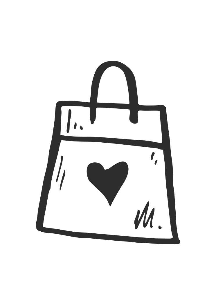 Handbag, Bag Outline Icon Graphic by Muhazdinata · Creative Fabrica