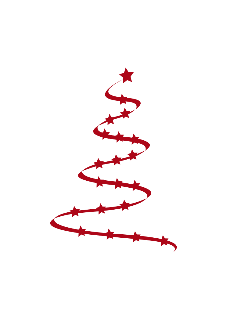 Download Christmas Tree Outline With Star Shape Free Svg File Svgheart Com 3D SVG Files Ideas | SVG, Paper Crafts, SVG File