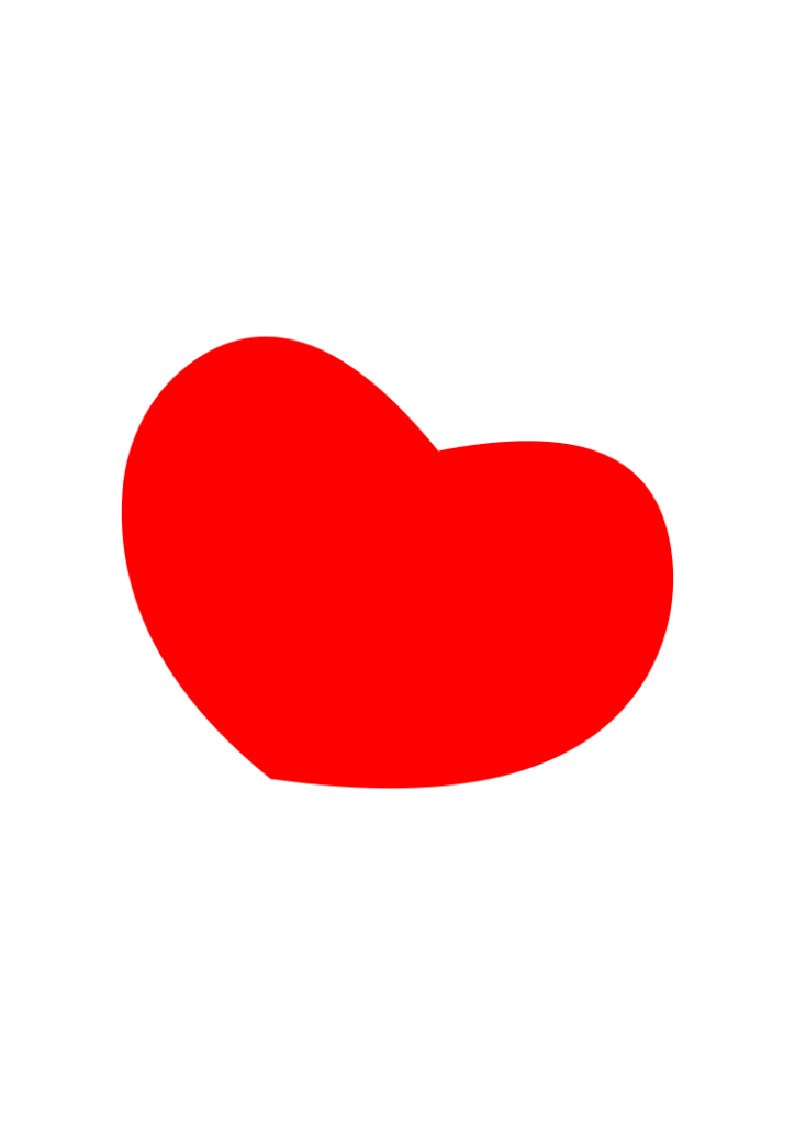 Simple Red Heart Free SVG File - SVG Heart