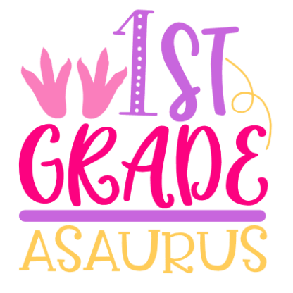 1st-grade-asaurus-back-to-school-free-svg-file-SvgHeart.Com