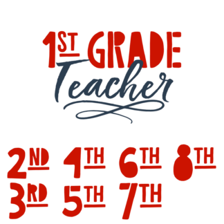 1st-grade-teacher-elementary-free-svg-file-SvgHeart.Com