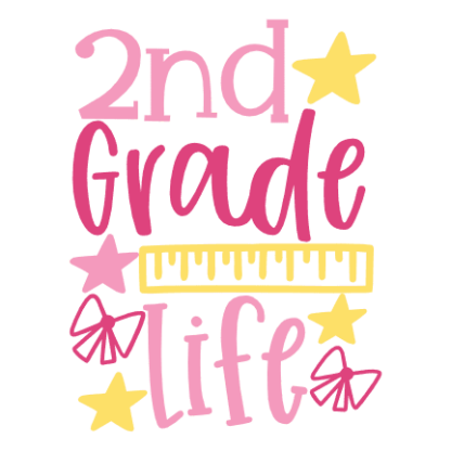 2nd-grade-life-elementary-school-free-svg-file-SvgHeart.Com