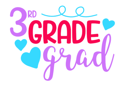 3rd-grade-grade-graduation-free-svg-file-SvgHeart.Com