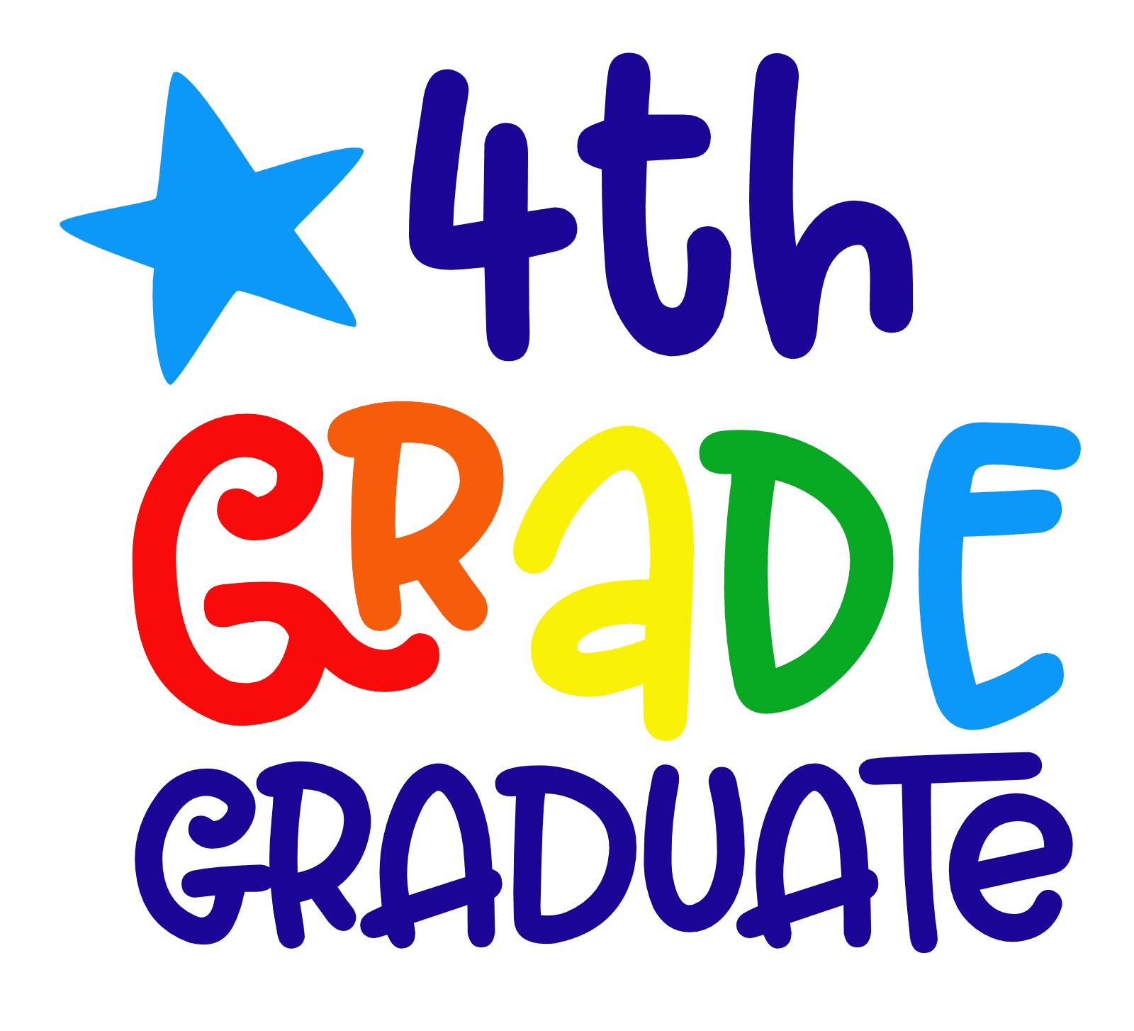 4th Grade Graduate, Graduation Free Svg File - SVG Heart