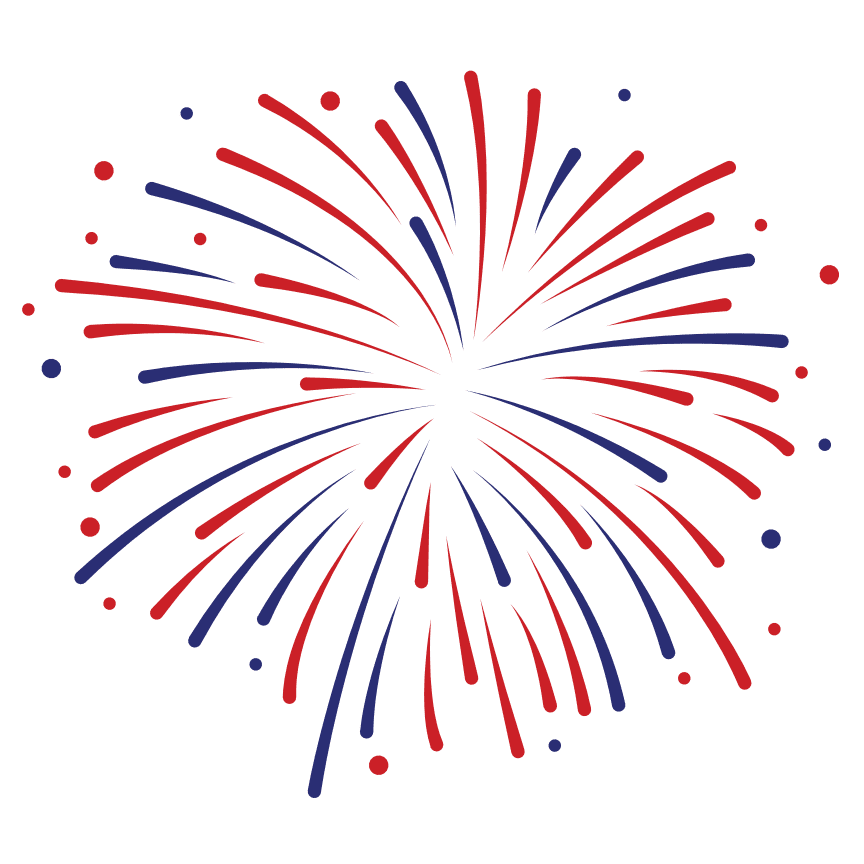 4th Of July Fireworks, USA, New Year Free Svg File SVG Heart