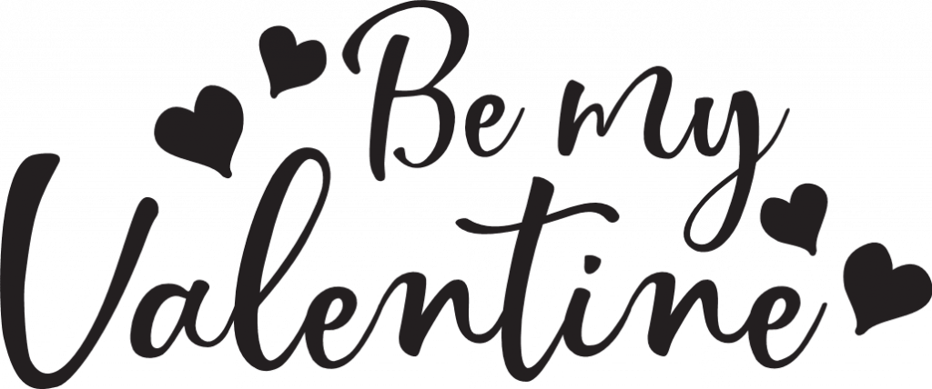 be my valentine, valentine's day free svg file - SVG Heart