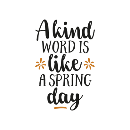 a-kind-word-is-like-a-spring-day-motivational-free-svg-file-SvgHeart.Com