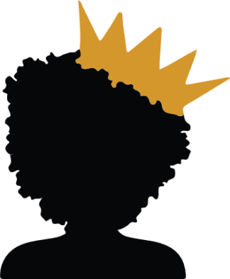 afro-girl-with-crown-queen-black-woman-free-svg-file-SvgHeart.Com