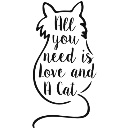 all-you-need-is-love-and-a-cat-cat-lovers-free-svg-file-SvgHeart.Com