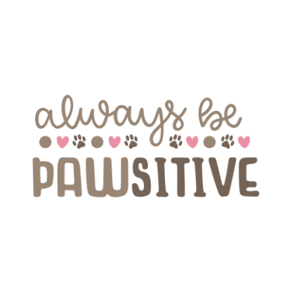 always-be-pawsitive-pet-lover-free-svg-file-SvgHeart.Com