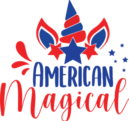 american-magical-unicorn-horn-4th-of-july-patriotic-free-svg-file-SvgHeart.Com