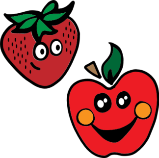 apple-and-strawberry-clipart-fruits-free-svg-file-SvgHeart.Com