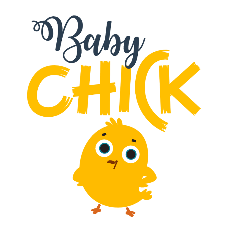 Baby Chick, Onesie, Easter Free Svg File - SVG Heart