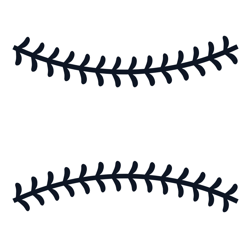 Baseball Laces Text Frame Sport Free Svg File Svg Heart