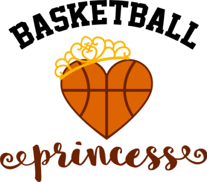 basketball-princess-crown-heart-shape-baseketball-ball-sport-free-svg-file-SvgHeart.Com