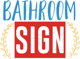 bathroom-sign-laurel-wreath-funny-free-svg-file-SvgHeart.Com