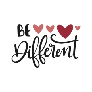 be-different-free-svg-file-heart-shape-SvgHeart.Com