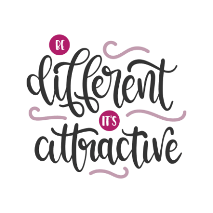 be-different-its-attractive-free-svg-file-SvgHeart.Com