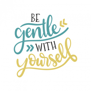 Be Gentle With Yourself Free Svg File - SVG Heart