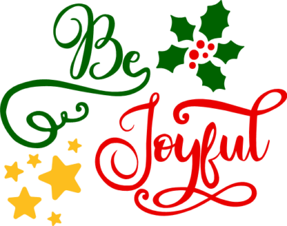 be-joyful-christmas-free-svg-file-SvgHeart.Com