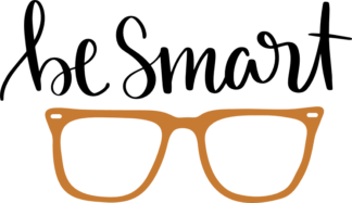 be-smart-eyeglasses-inspirational-free-svg-file-SvgHeart.Com
