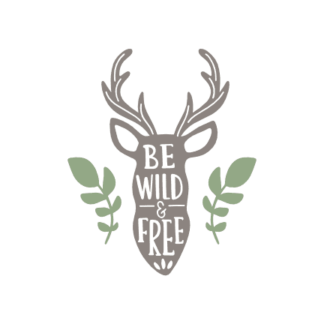 be-wild-and-free-deer-head-hunting-free-svg-file-SvgHeart.Com